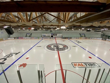 Fernie Arena Ice Surface