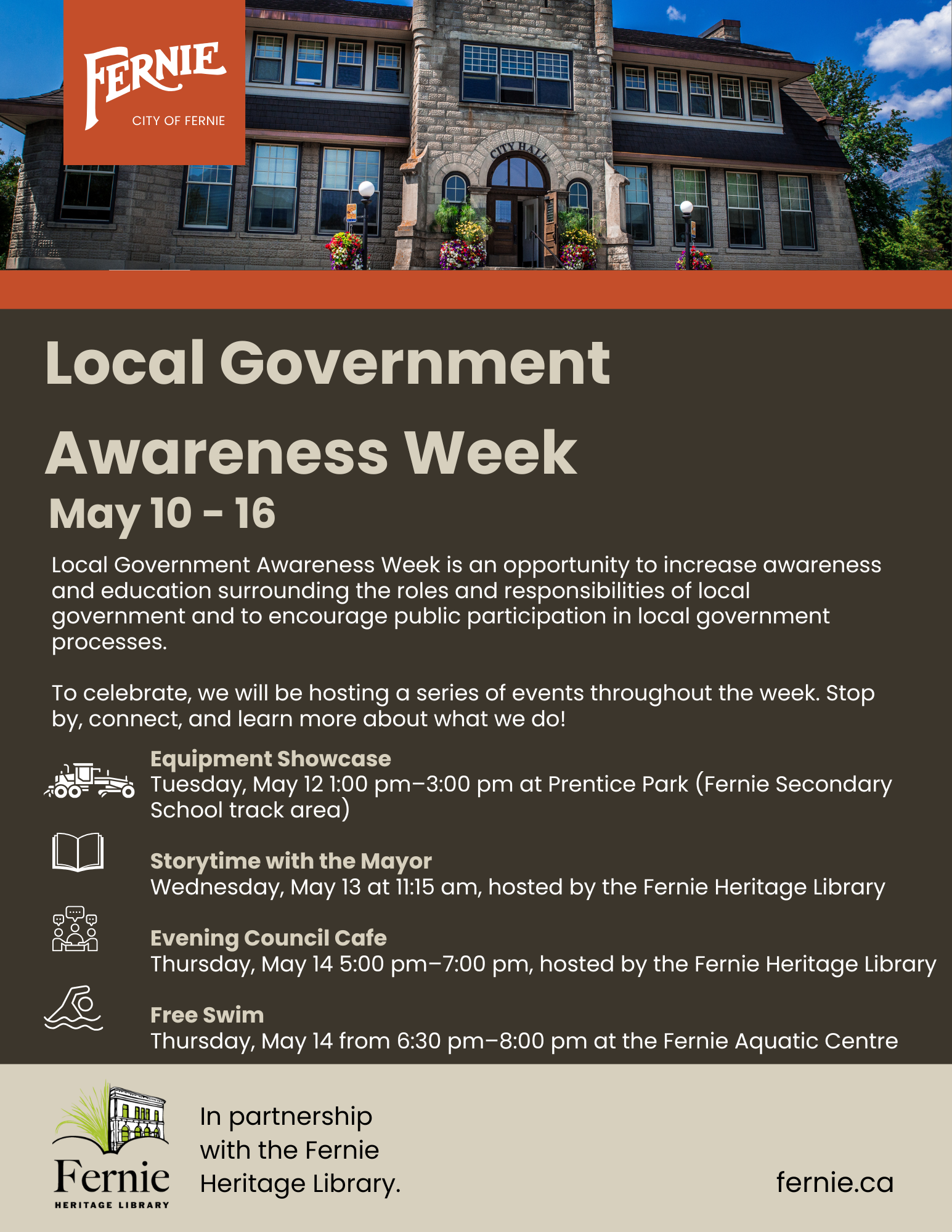 City of Fernie | Local Government Awareness Week: Community Events