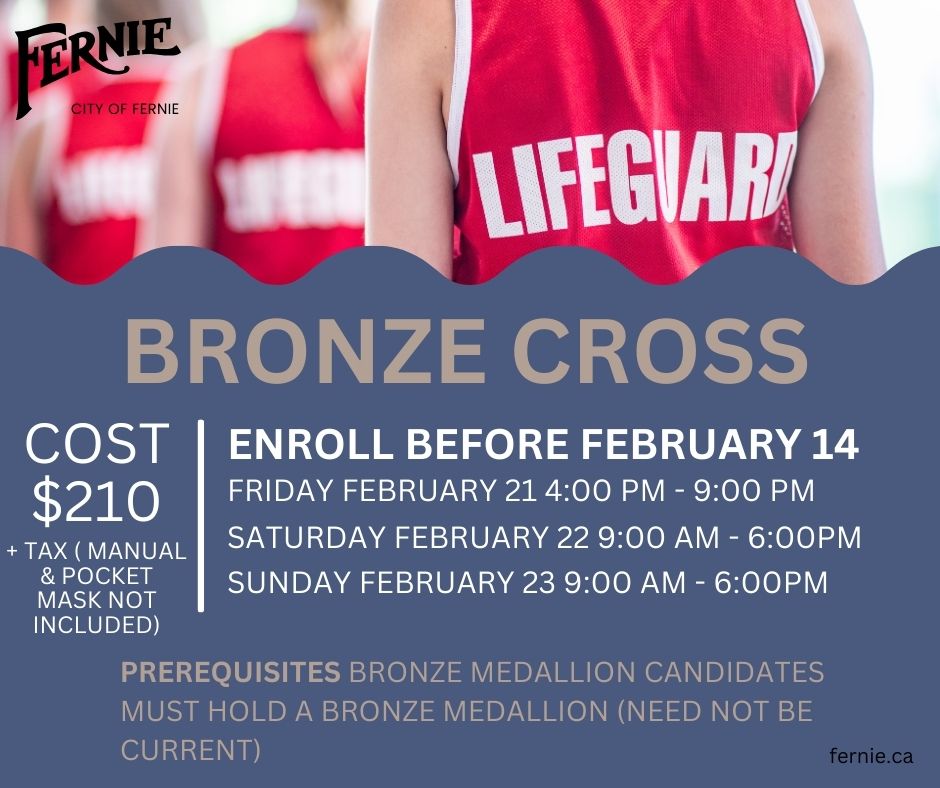 City of Fernie | Lifesaving Bronze Cross