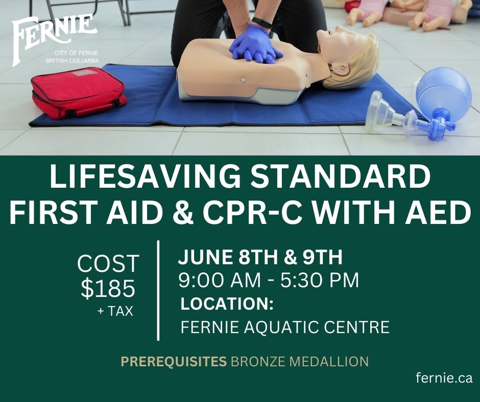 City of Fernie | Lifesaving Standard First Aid